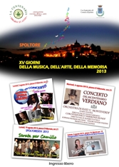 XV Edizione \'Giorni della Musica, dell\'Arte e della Memoria\'