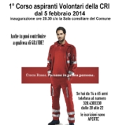 Parte il primo corso di formazione per i volontari della Croce Rossa