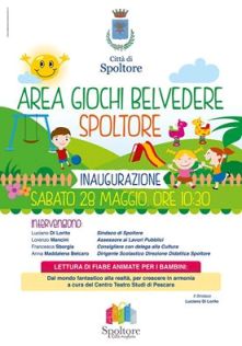 NUOVA AREA GIOCHI E ALBERO DEL MONDO A LARGO BELVEDERE