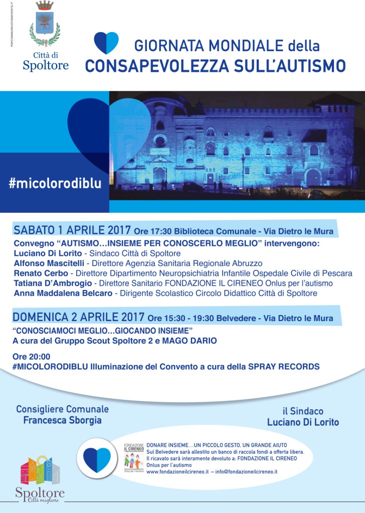 Giornata Mondiale della Consapevolezza sull\'Autismo