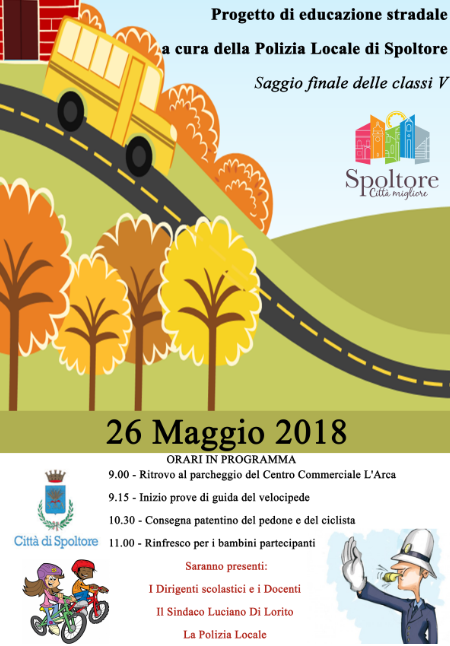 Saggio finale del progetto di educazione stradale