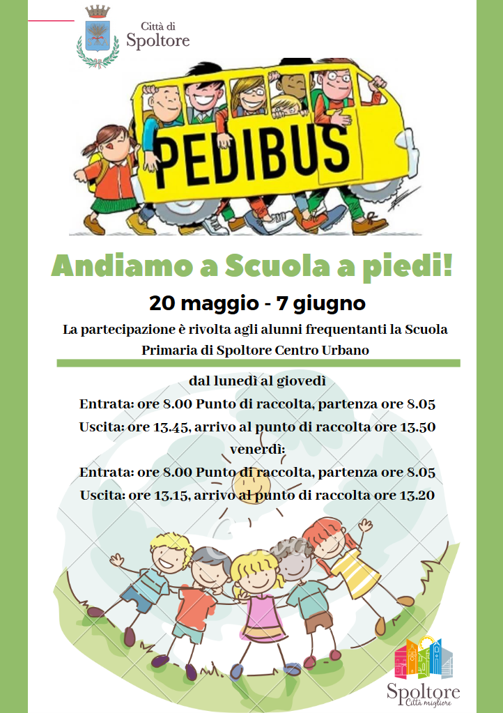 Al via la sperimentazione del Pedibus