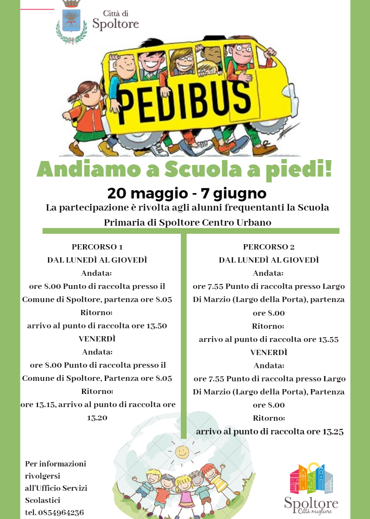 Arriva la seconda linea del Pedibus