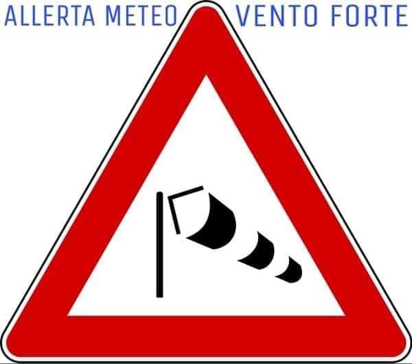 AVVISO VENTO FORTE