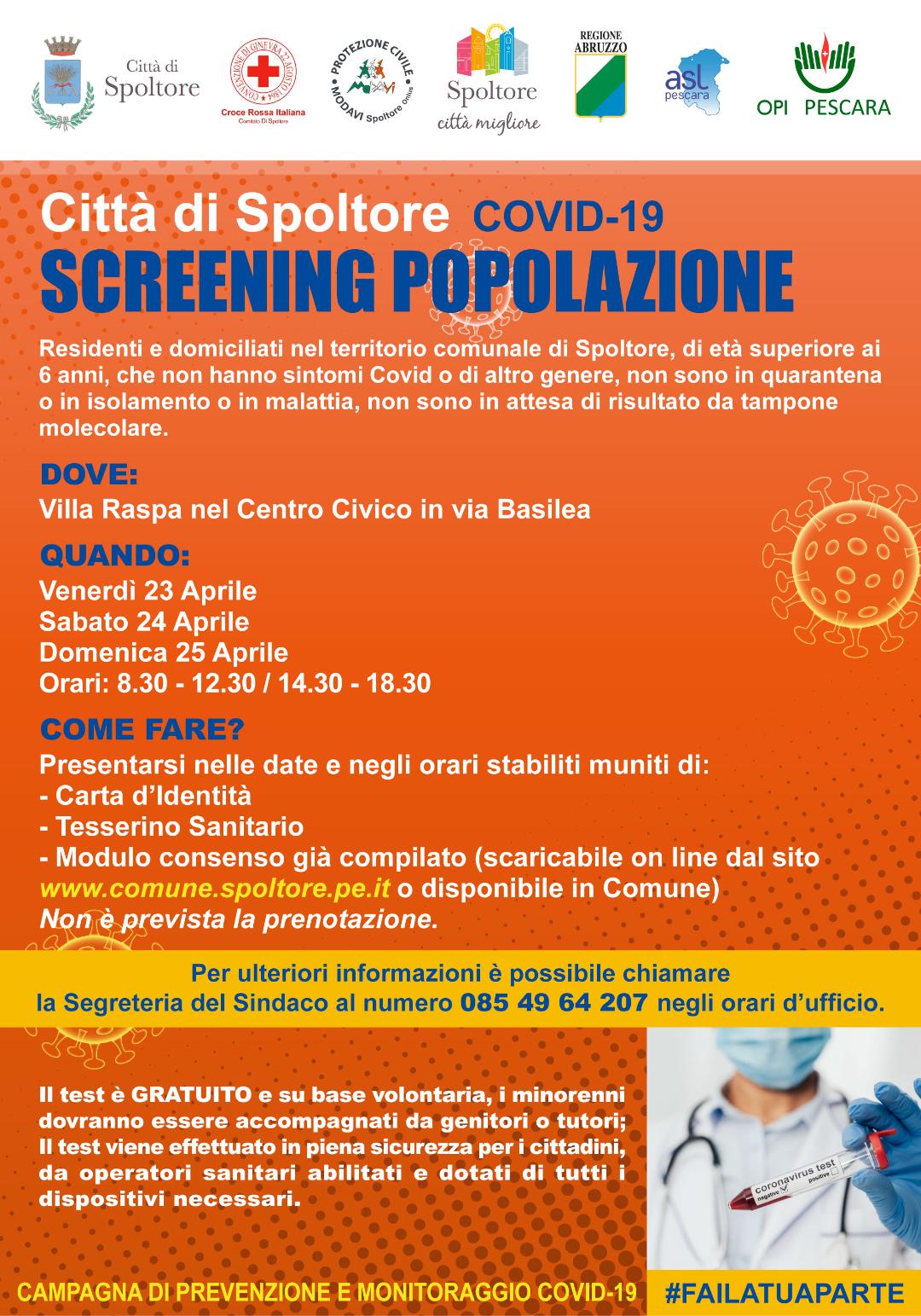 screening aprile 2021