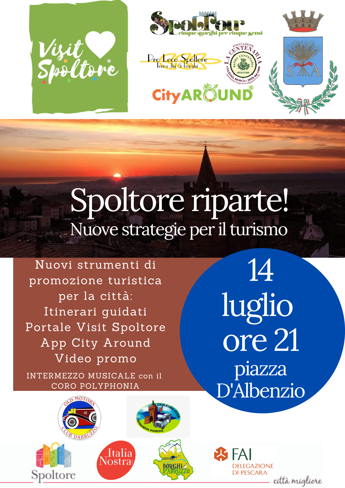 Spoltore riparte!  Nuove strategie per il turismo